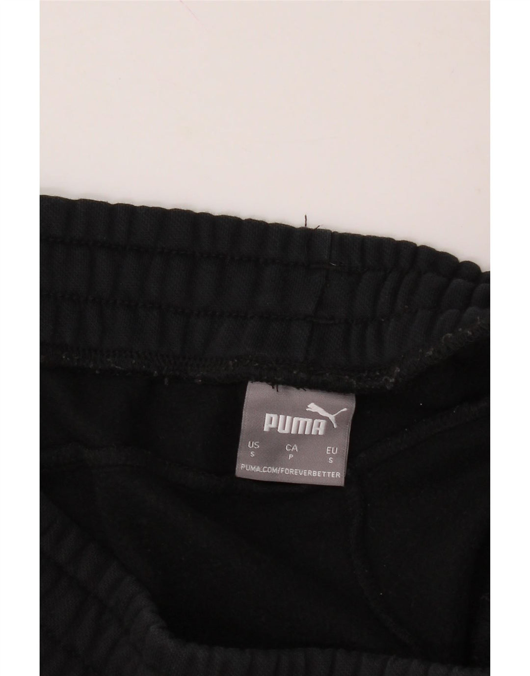 PUMA Mens Graphic Tracksuit Trousers Joggers Small Black Vintage Puma and Second-Hand Puma from Messina Hembry 