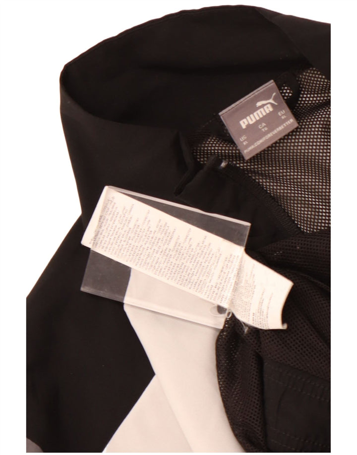 Jachetă de trening pentru bărbați Puma, XL, poliester color bloc negru