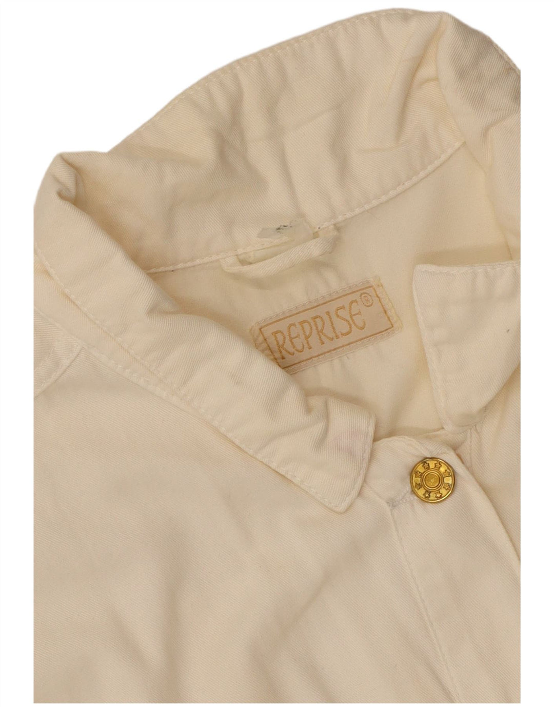 Gilet de blugi pentru femei Reprise UK 16 Large Off White