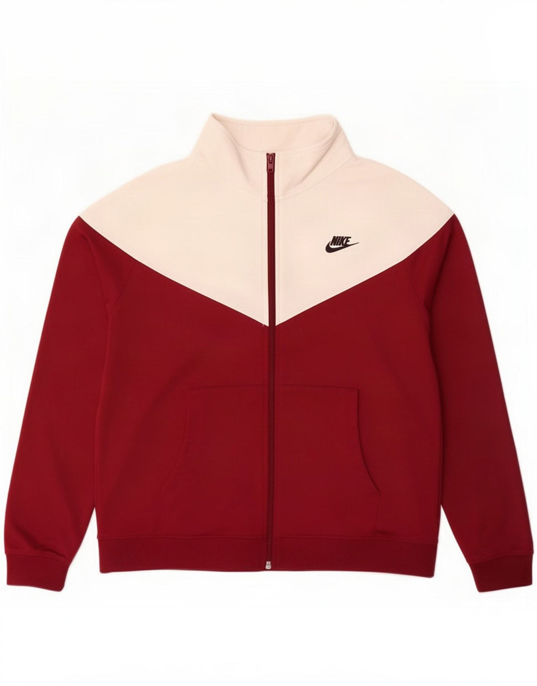 Jachetă de top pentru trening Nike pentru bărbați, mare, maro, din poliester