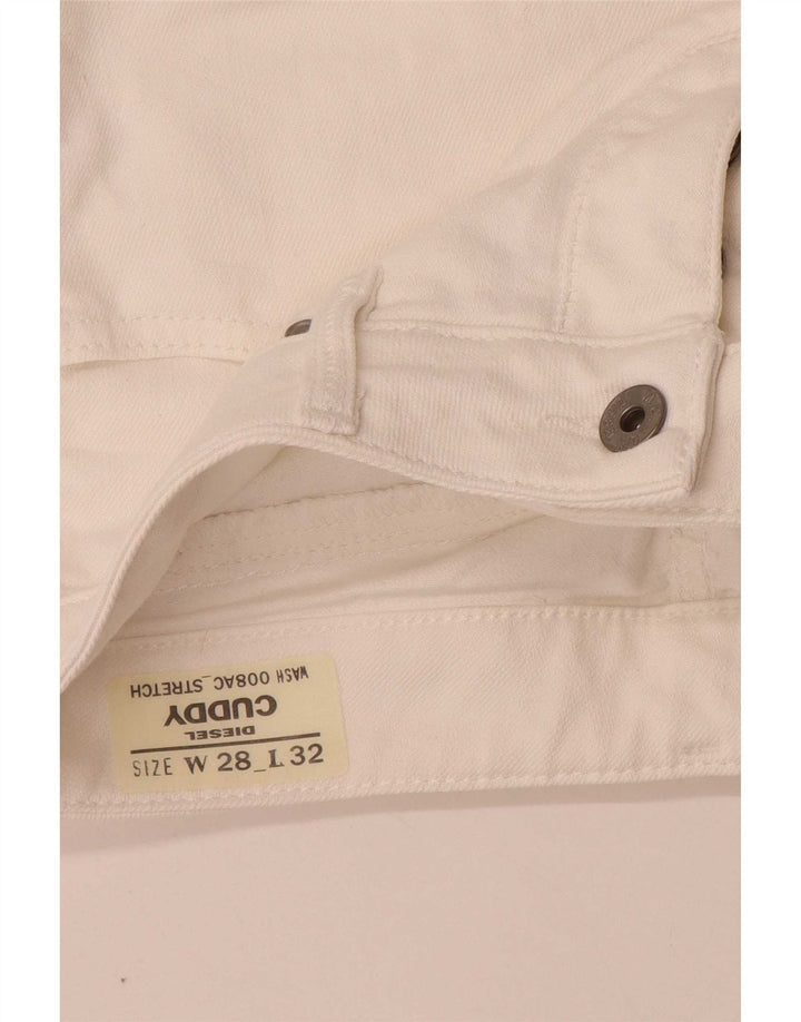 Jeans Cuddy Slim pentru femei Diesel W28 L29 Bumbac alb