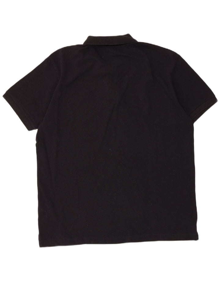 Tricou polo pentru bărbați North Sails 2XL, bumbac negru