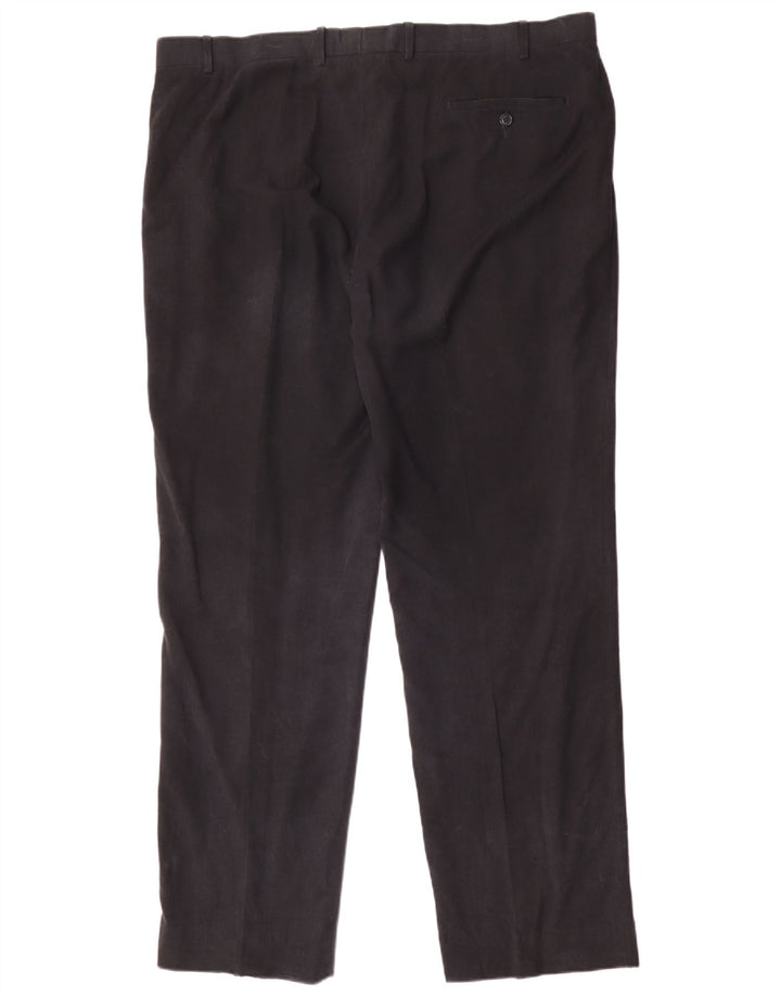 Pantaloni de costum pentru bărbați Marks & Spencer L42 L33 bleumarin Lyocell