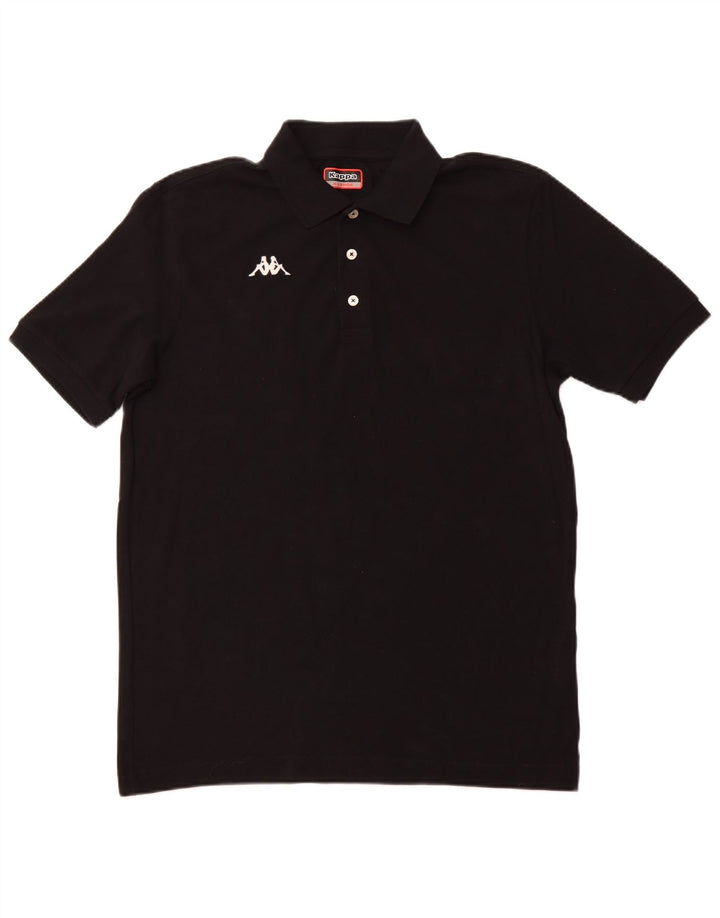 Cămașă polo pentru bărbați KAPPA XL bumbac negru