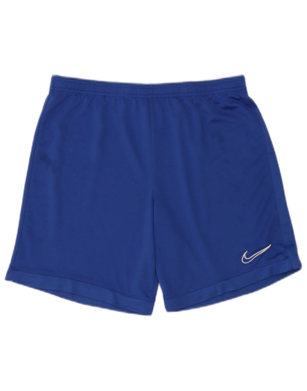 Nike Mens Dri Fit Sport Shorts Large  Blue Polyester