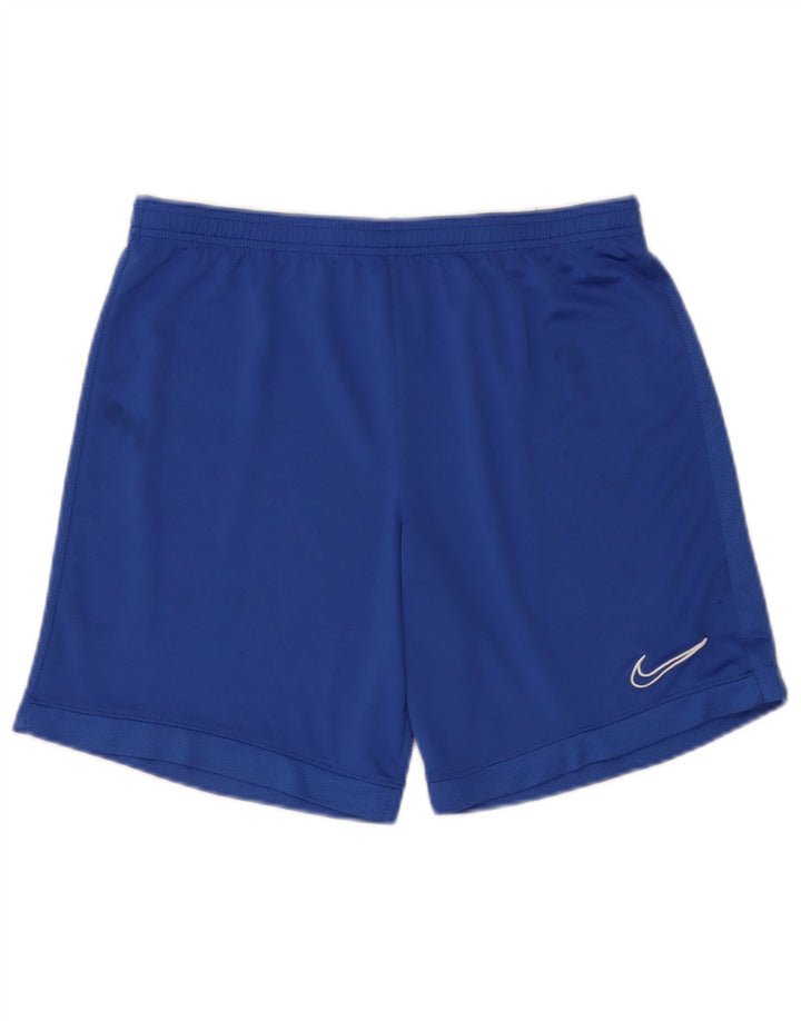Pantaloni scurți sport Nike Dri Fit pentru bărbați, mari, albastru, poliester