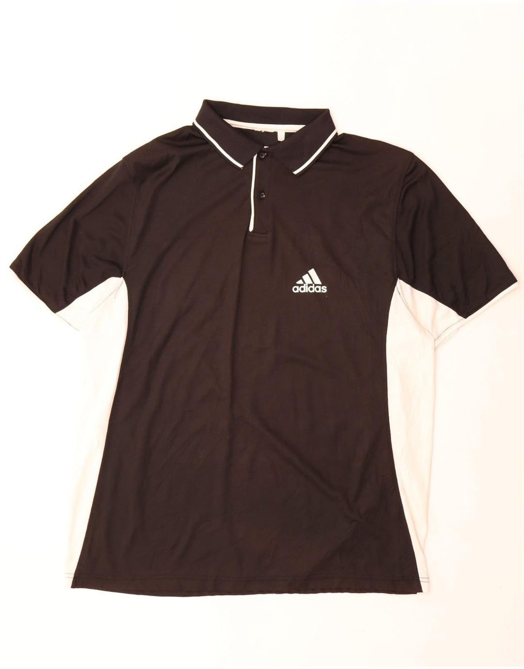 Tricou polo pentru bărbați Adidas 2XL, negru, bloc de culoare