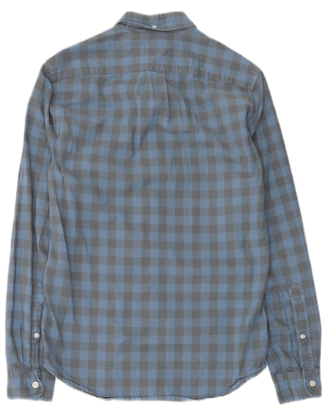Cămașă Slim Flannel Bărbați J. Crew XS Blue Gingham Bumbac