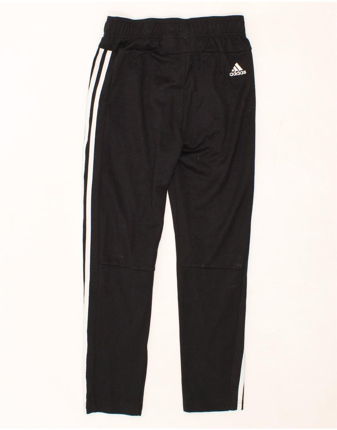 ADIDAS Boys Tracksuit Trousers 11-12 Years  Black Polyester Vintage Adidas and Second-Hand Adidas from Messina Hembry 