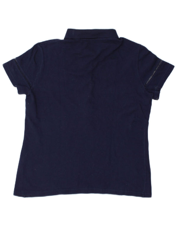 Tricou polo Lacoste pentru femei Mărimea 46 XL Bumbac bleumarin