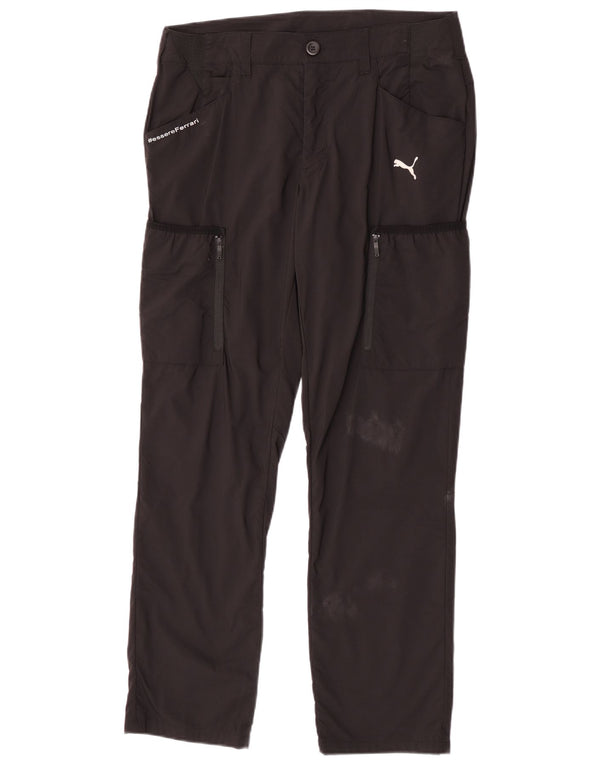 Pantaloni Puma Ferrari Straight Cargo pentru bărbați W34 L32 Poliamidă neagră