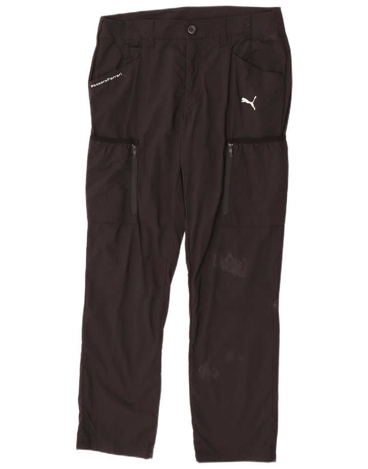 Pantaloni Puma Ferrari Straight Cargo pentru bărbați W34 L32 Poliamidă neagră