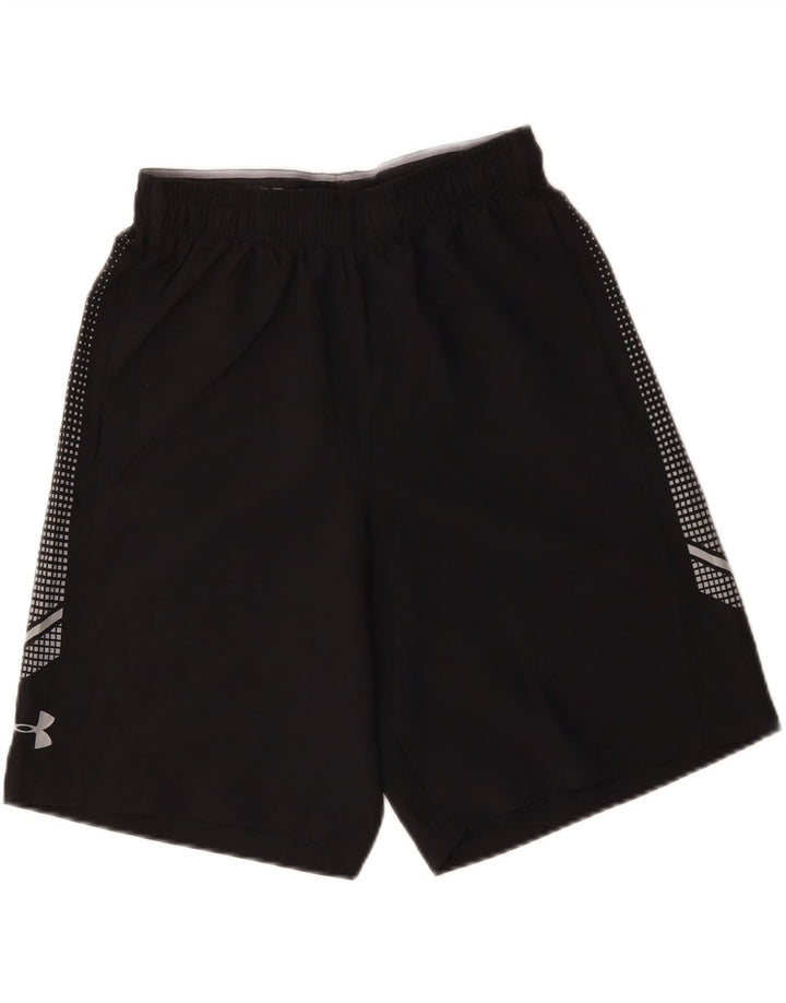 Pantaloni scurți sport pentru bărbați UNDER ARMOUR Heat Gear, poliester cu pete negre mici