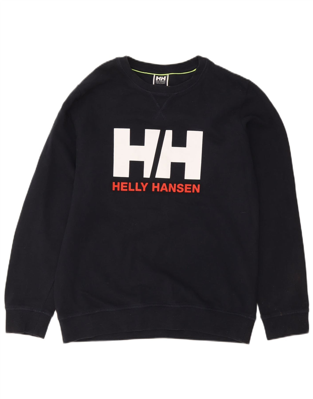 HELLY HANSEN Hanorac grafic pentru bărbați Pulover XL Bumbac bleumarin