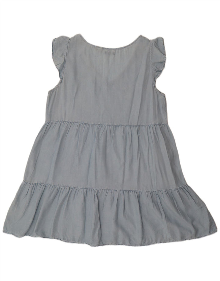 SUPERDRY Rochie A-Line pentru femei UK 14 Medium Blue Lyocell