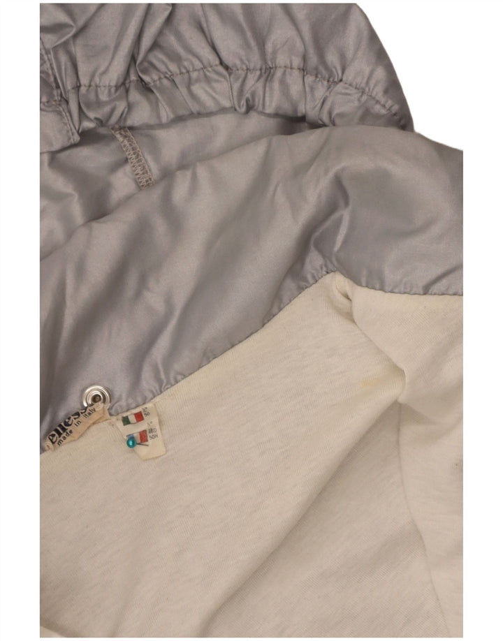 Jachetă de top pentru trening cu glugă pentru bărbați Ellesse IT 50 Medium Silver Colorblock