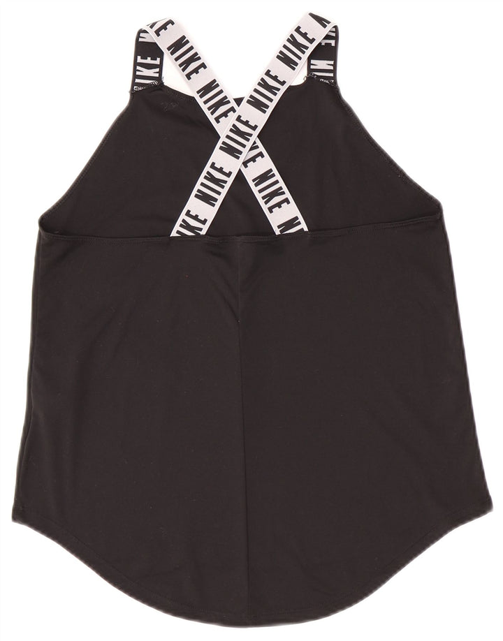 Vesta Nike Fete Dri Fit Graphic Top 13-14 ani XL Poliester negru