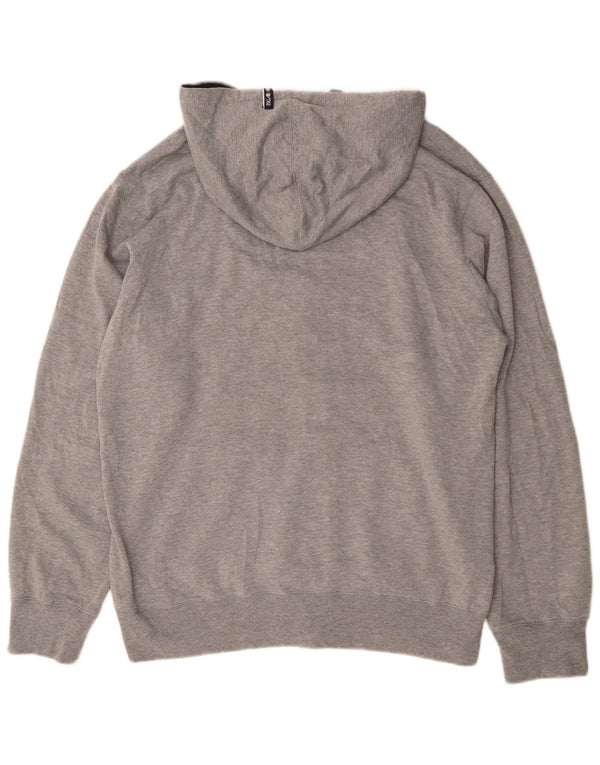 Pulover Billabong pentru bărbați, cu fermoar, XL, bumbac gri