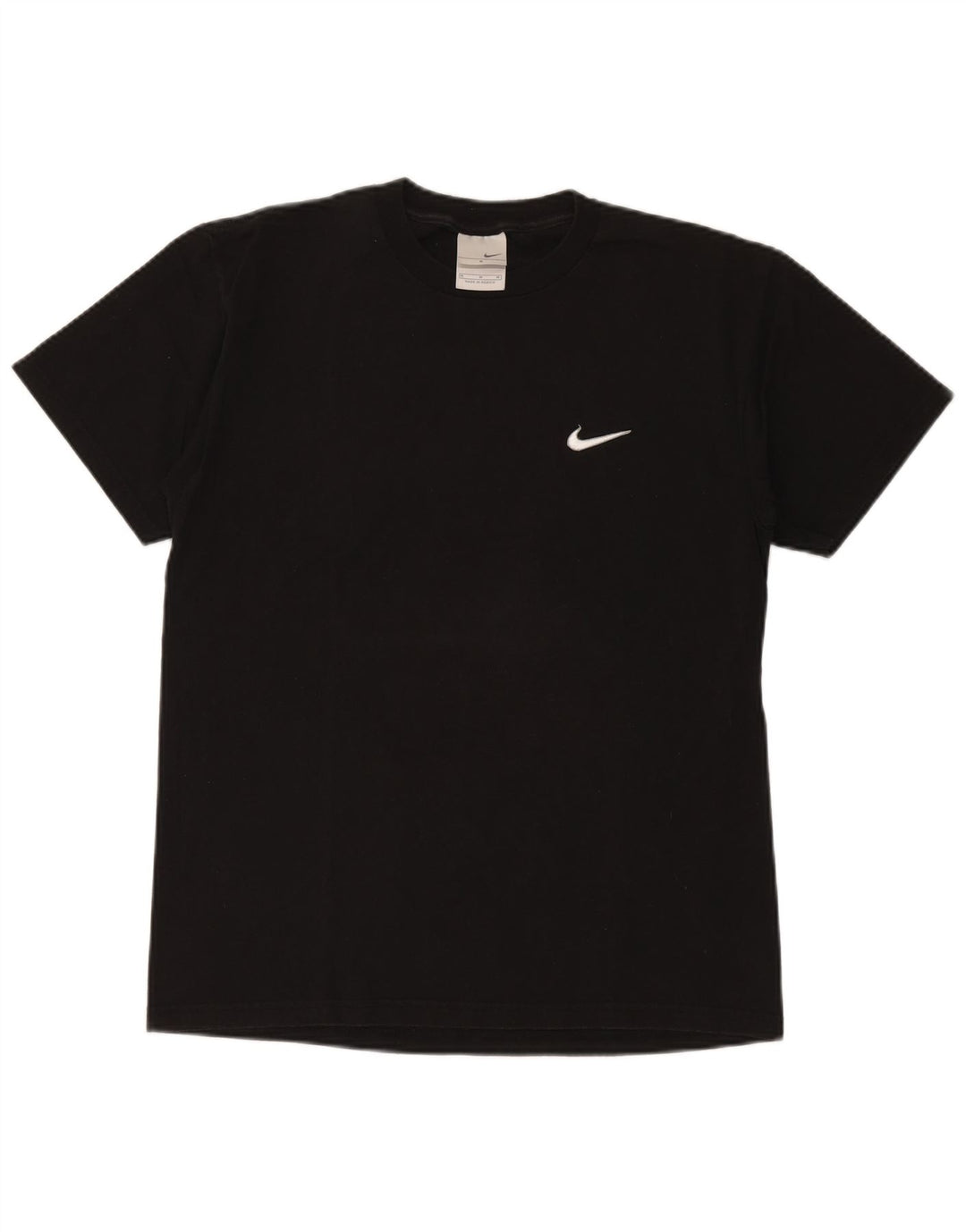 Tricou grafic pentru bărbați NIKE Top mediu negru bumbac