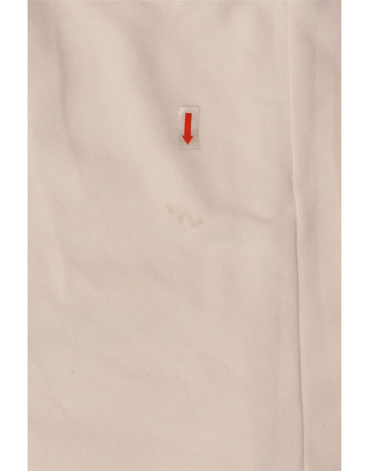 PUMA Womens Sport Shorts UK 14 Large  White Vintage Puma and Second-Hand Puma from Messina Hembry 