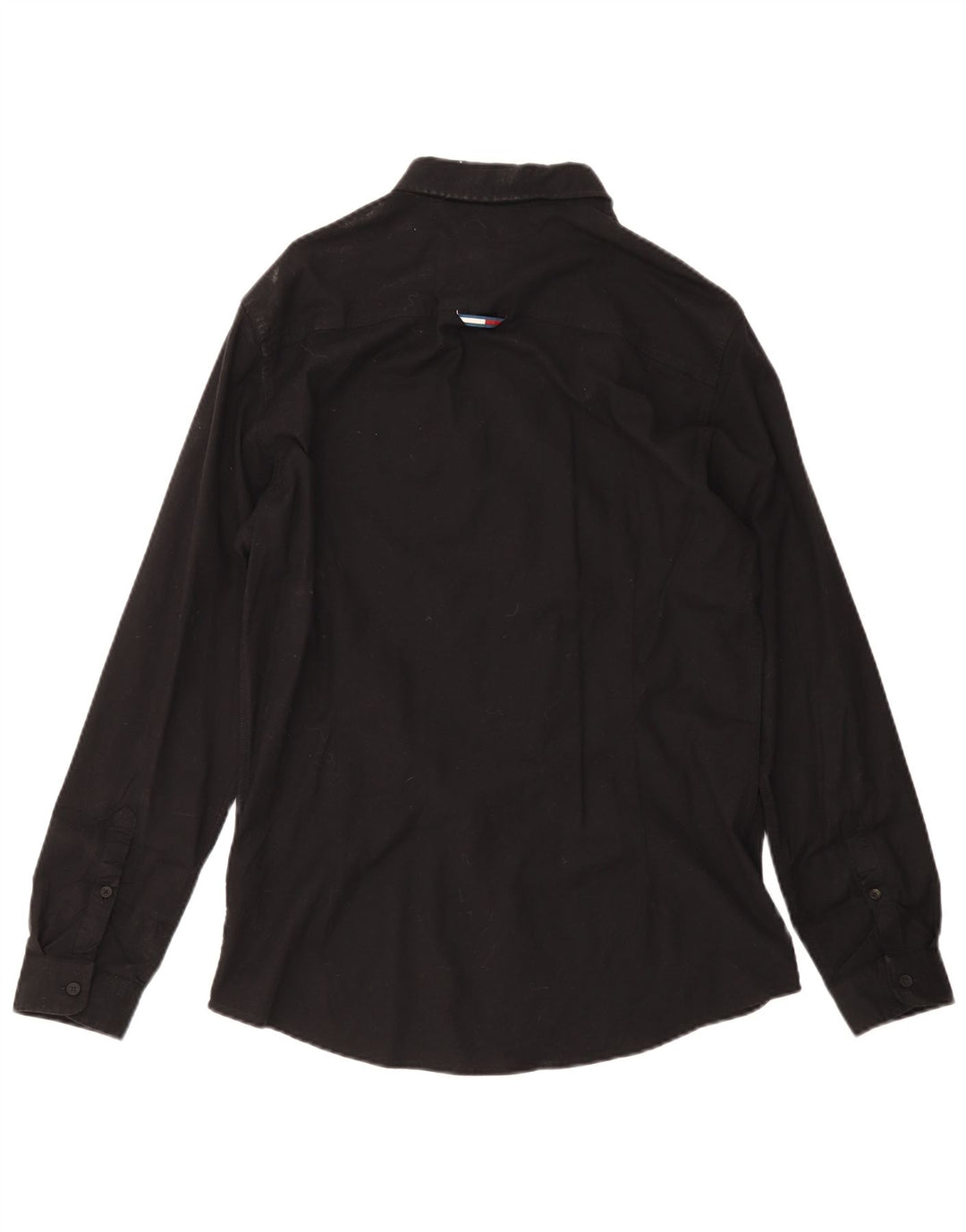 Cămașă pentru bărbați Tommy Hilfiger Slim Fit, mare, negru, bumbac
