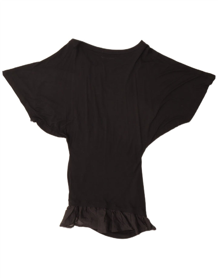 Rochie tunică Versace pentru damă, IT 48 XL, viscoză neagră