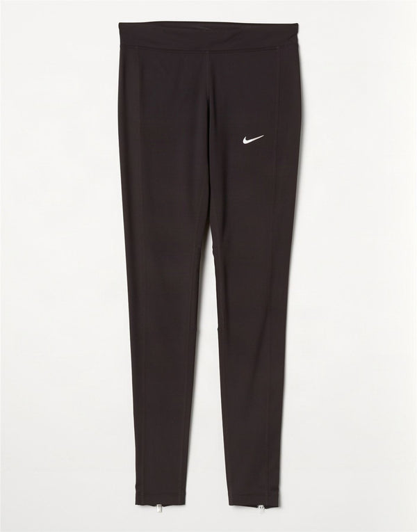 Leggings Dri Fit Nike pentru femei UK 10, poliester negru mic