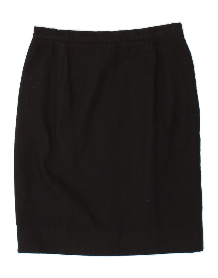LUISA SPAGNOLI Womens Pencil Skirt IT 46 Large W30  Black Vintage Luisa Spagnoli and Second-Hand Luisa Spagnoli from Messina Hembry 