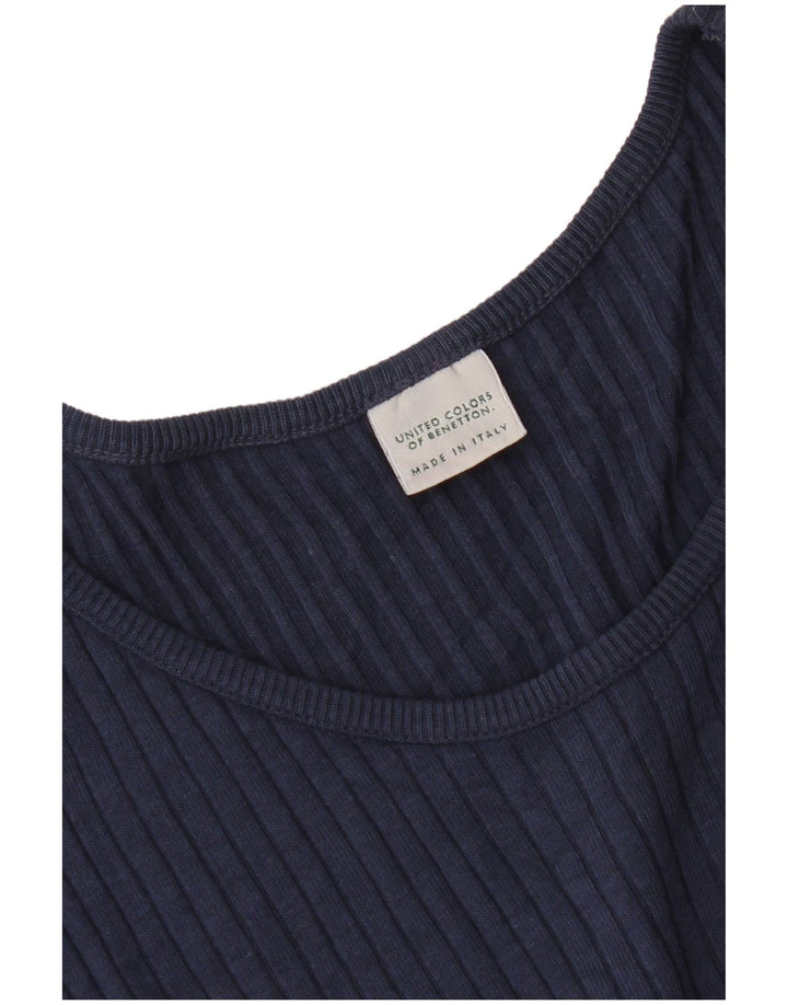 Tricou pentru femei Benetton Top UK 12 Medium Bleumarin