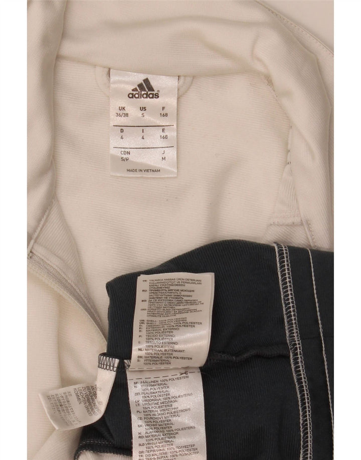 Jachetă de trening pentru bărbați Adidas Marea Britanie 36/38 Poliester color bloc alb mic