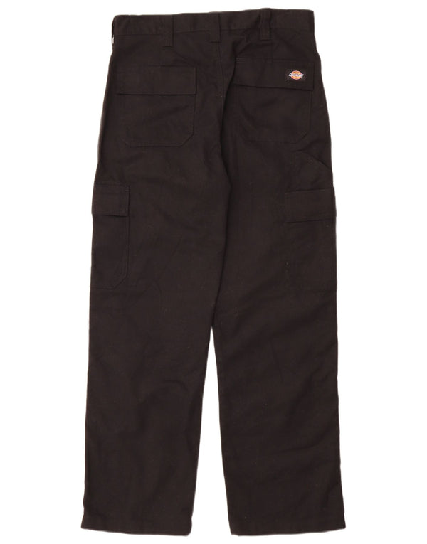 Pantaloni cargo dritti pentru bărbați Dickies W30 L30 poliester negru