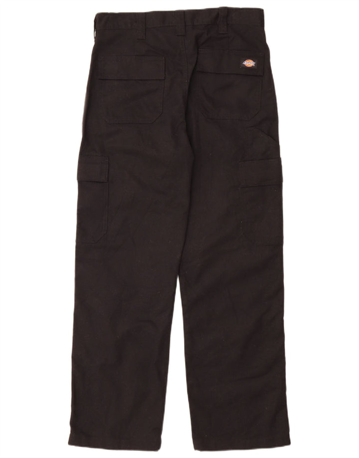 Pantaloni cargo dritti pentru bărbați Dickies W30 L30 poliester negru