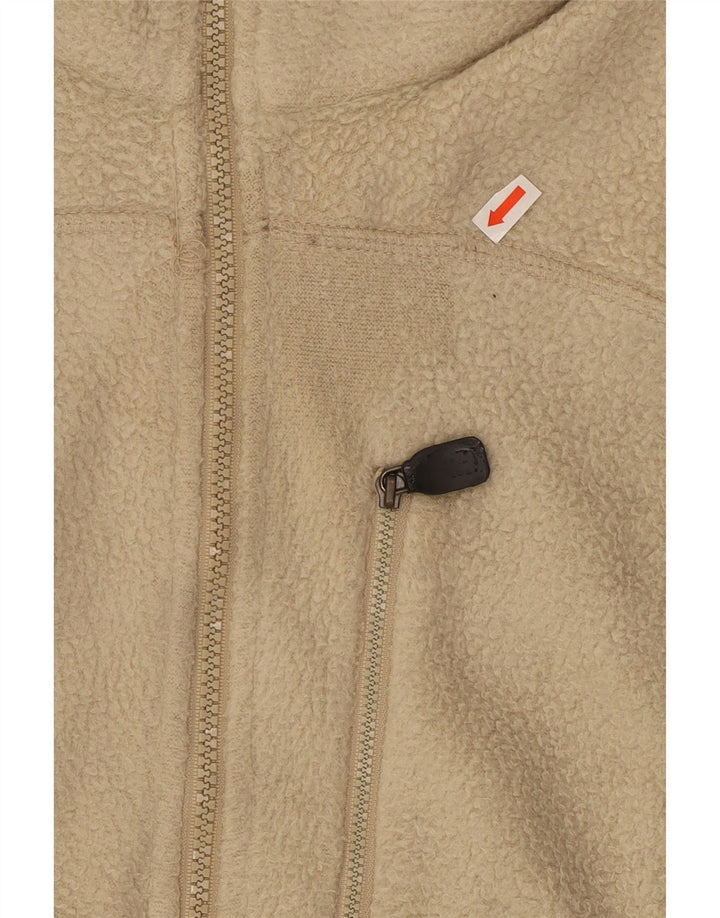 Jachetă pentru bărbați Fila Fleece UK 36, Bej, Poliester Colorblock