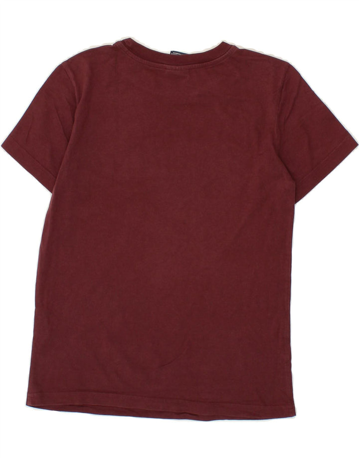 CHAMPION Boys Graphic T-Shirt Top 9-10 Years Medium  Maroon Cotton Vintage Champion and Second-Hand Champion from Messina Hembry 