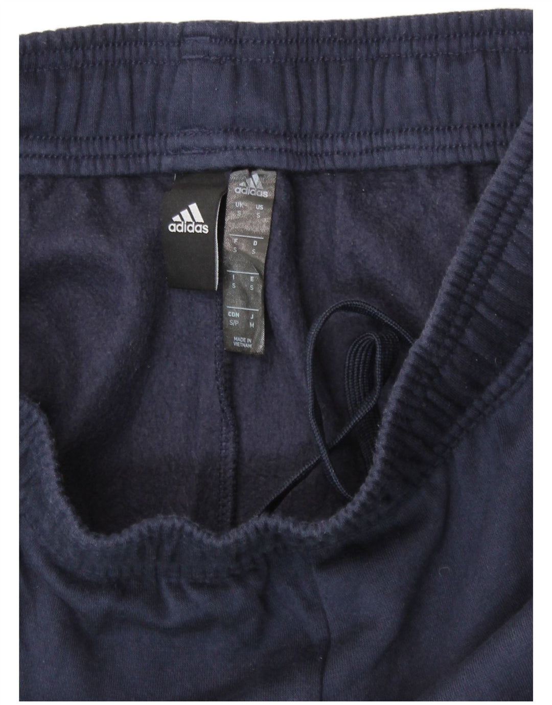 Pantaloni de trening ADIDAS pentru bărbați Pantaloni de jogging mici, albastru bleumarin, bumbac color bloc
