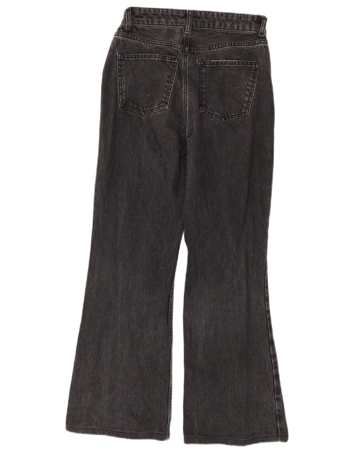 Blugi evazați pentru femei Topshop W26 L30 bumbac gri