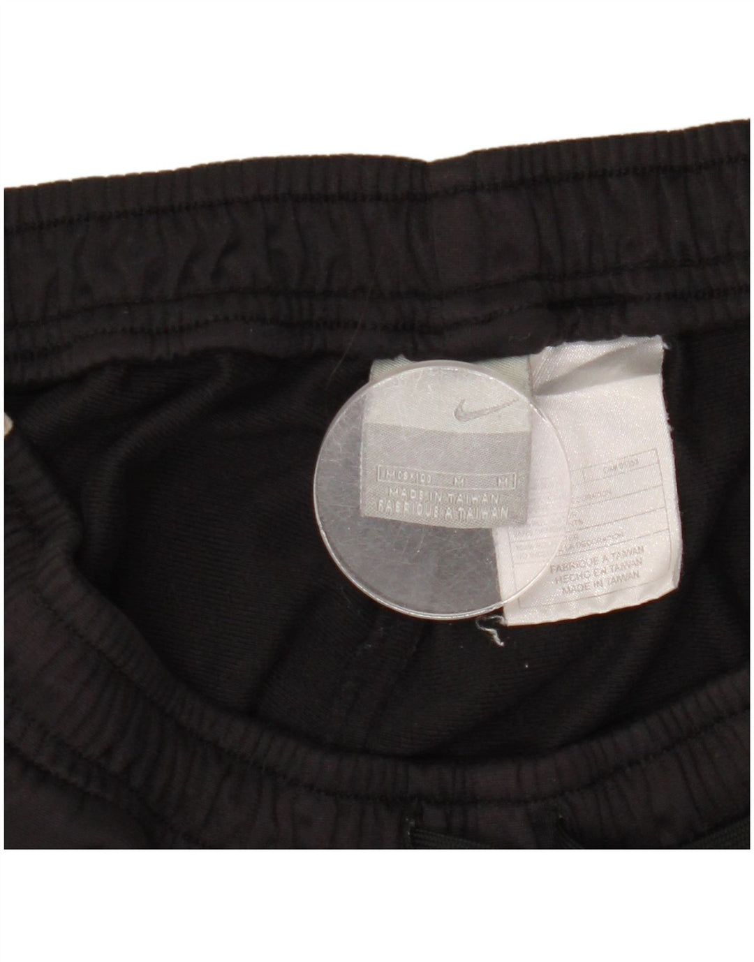 Pantaloni de trening Nike pentru bărbați, negru mediu, poliester bloc de culoare
