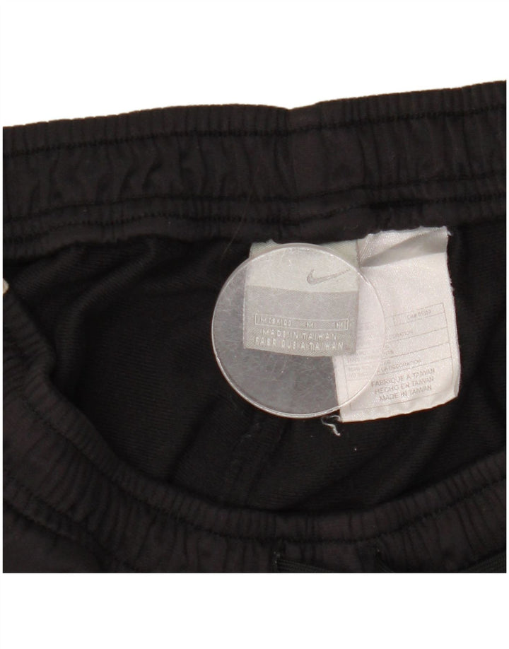 Pantaloni de trening Nike pentru bărbați, negru mediu, poliester bloc de culoare
