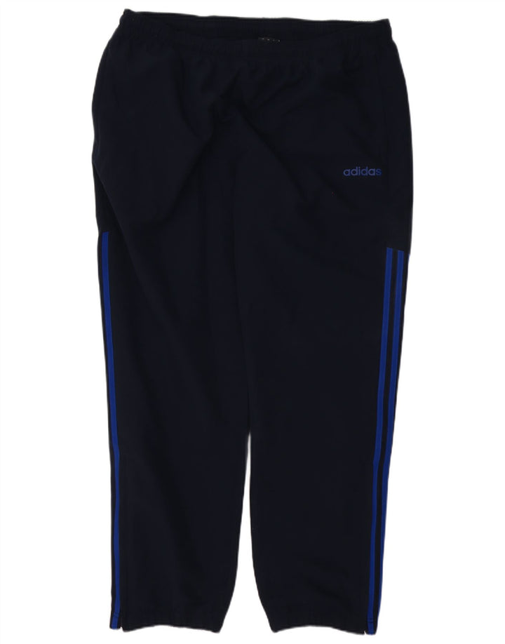 Pantaloni de trening pentru bărbați Adidas XL, poliester bleumarin
