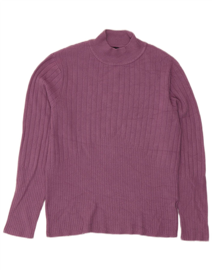 Pulover cu gât țestoasă pentru femei Marks & Spencer UK 12 Mov mediu