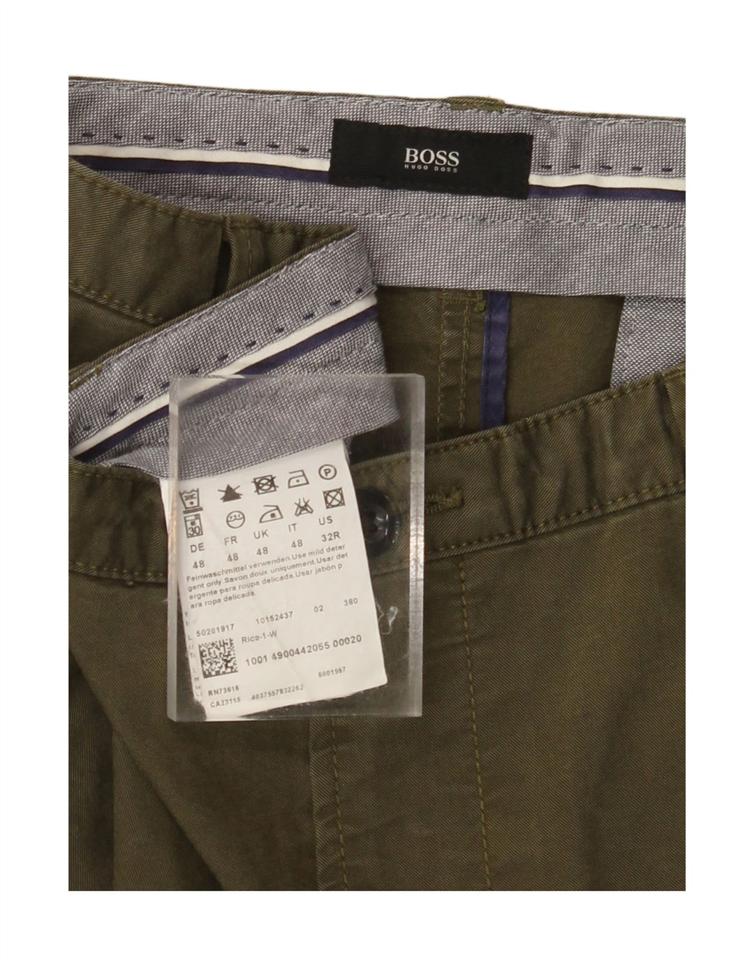 Pantaloni chino drepți pentru bărbați IT 48 Medium L32 L29
