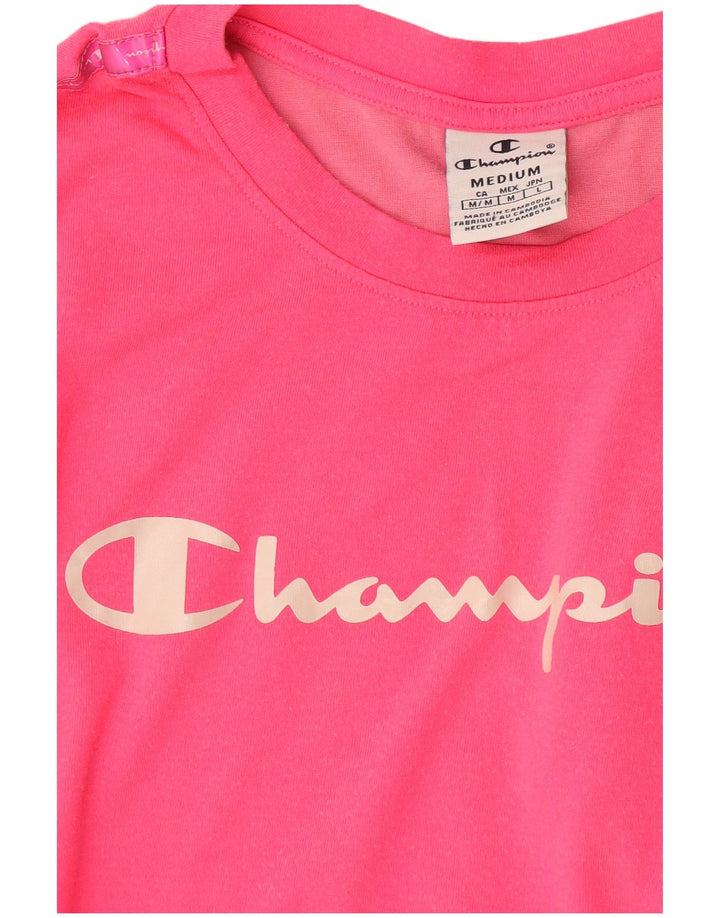Tricou grafic Champion pentru femei Top UK 14 Medium Pink
