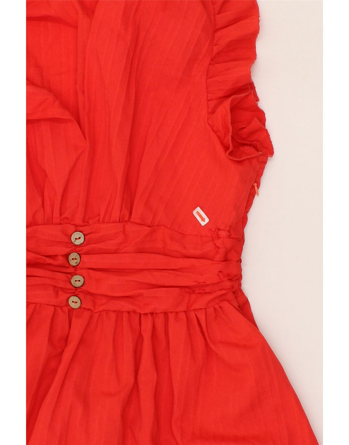 SHEIN Womens A-Line Dress UK 14 Large Red Polyester Vintage Shein and Second-Hand Shein from Messina Hembry 