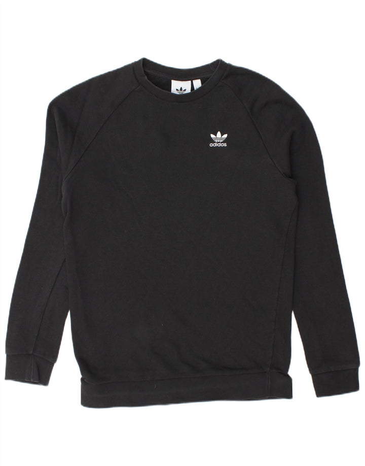Hanorac pentru bărbați Adidas Jumper XS bumbac negru