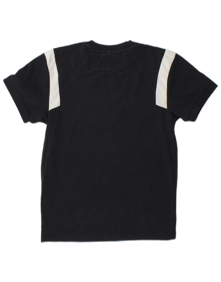 Tricou Umbro Băieți Top 9-10 Ani Mediu Negru Colorblock Bumbac