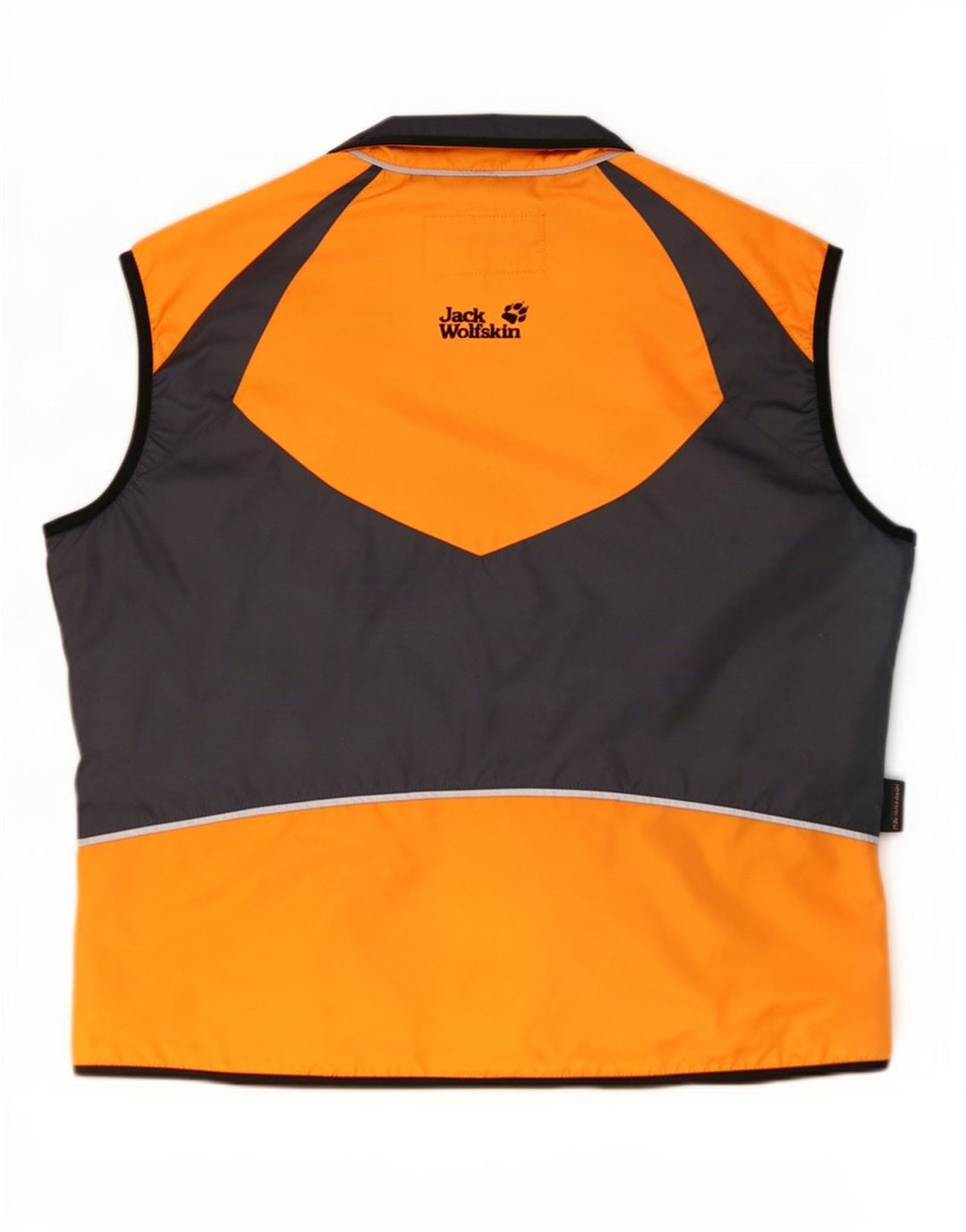 Jack Wolfskin Gilet pentru bărbați UK 40, mare, portocaliu, poliester