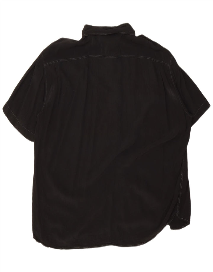 Cămașă cu mânecă scurtă pentru bărbați Cacharel XL Negru