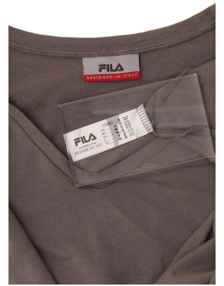 Tricou Bărbați FILA Top Medium Gri Bumbac