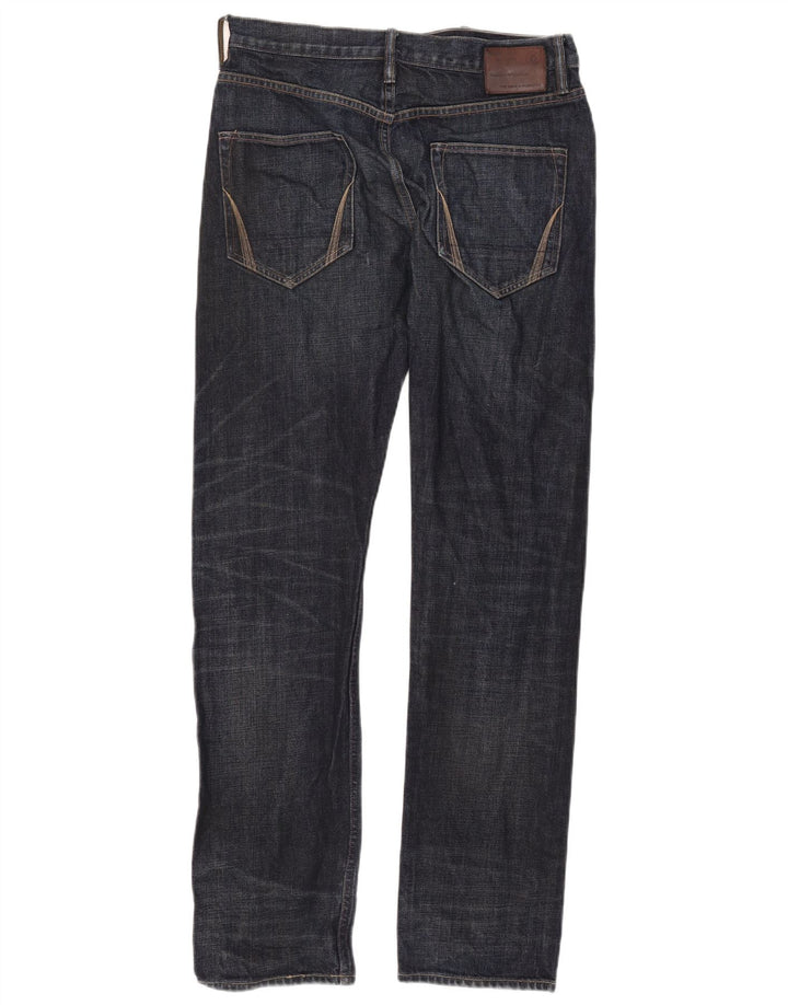 Blugi subțiri pentru bărbați All Saints L32 L33 Bumbac bleumarin