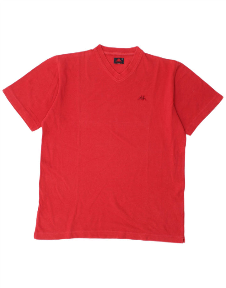 Tricou Bărbați Kappa Top Mic Roșu Bumbac